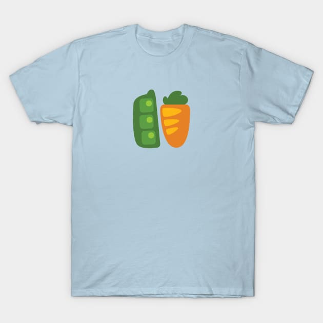 Peas n' Carrots T-Shirt by CozyKutie